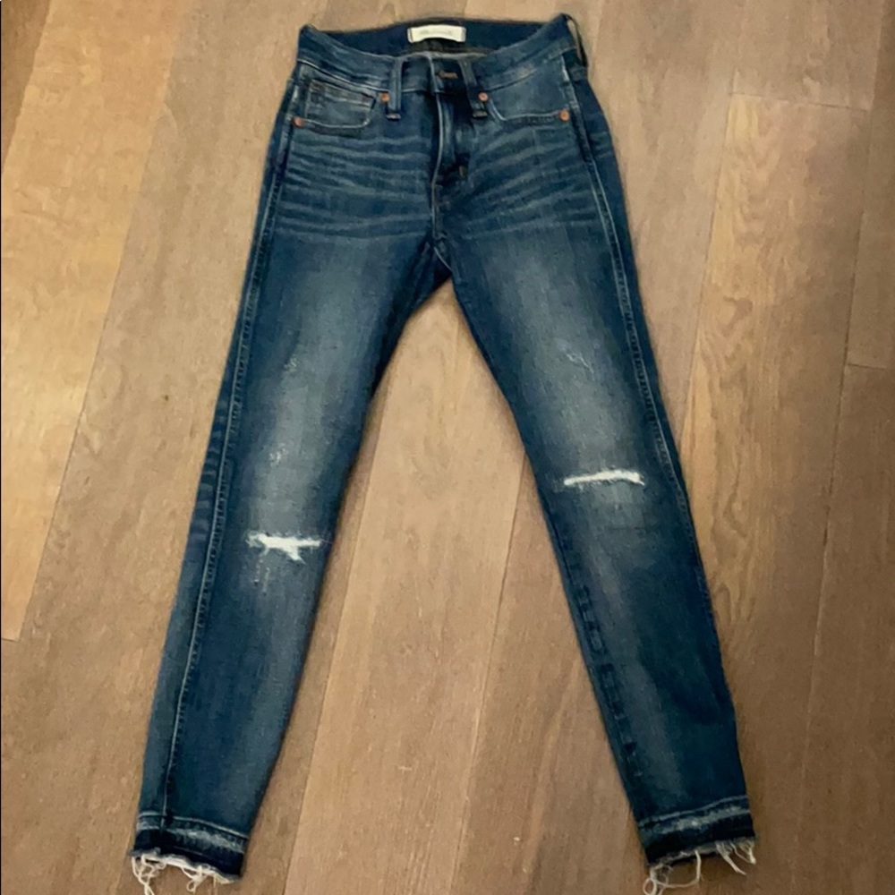 Madewell 9” High-Rise Skinny Jeans in 23 Petite